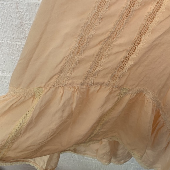 Free People Intimately Peach High Low Mini Dress size XS - Picture 4 of 4